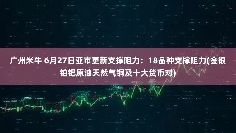 广州米牛 6月27日亚市更新支撑阻力：18品种支撑阻力(金银铂钯原油天然气铜及十大货币对)
