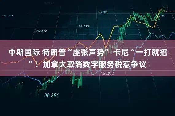 中期国际 特朗普“虚张声势” 卡尼“一打就招”！加拿大取消数字服务税惹争议